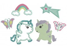 Stickserie WONDERLAND - Einhorn